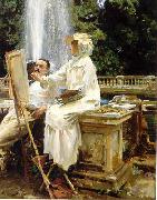 John Singer Sargent Jane Emmet und Wilfred de Glehn oil painting reproduction